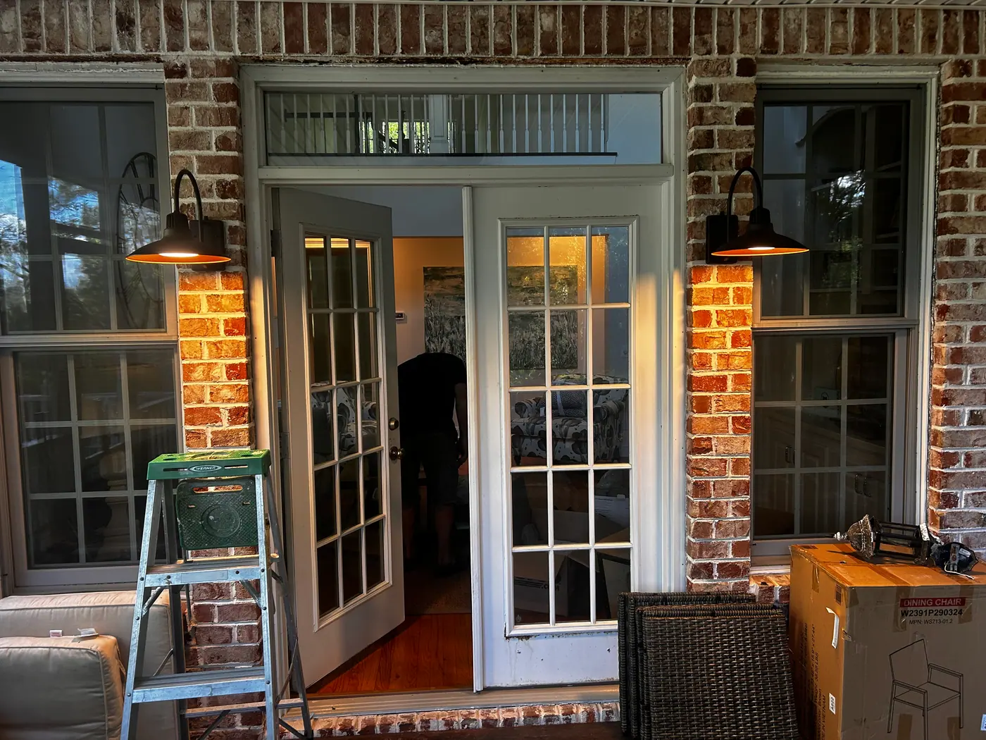 Outdoor Punch-List Fixes example from Palmetto Homecare work